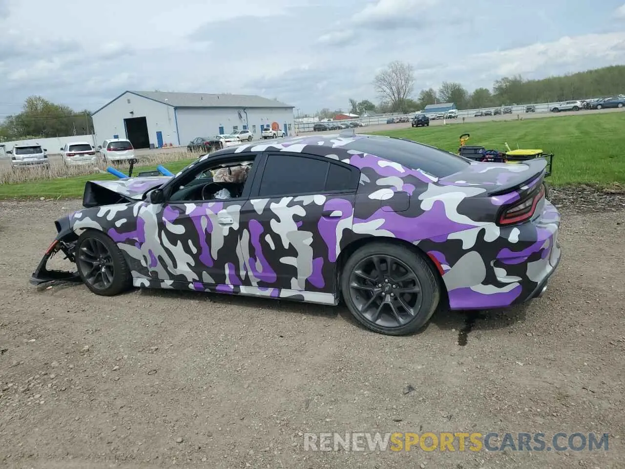 2 Photograph of a damaged car 2C3CDXGJ6MH578070 DODGE CHARGER 2021