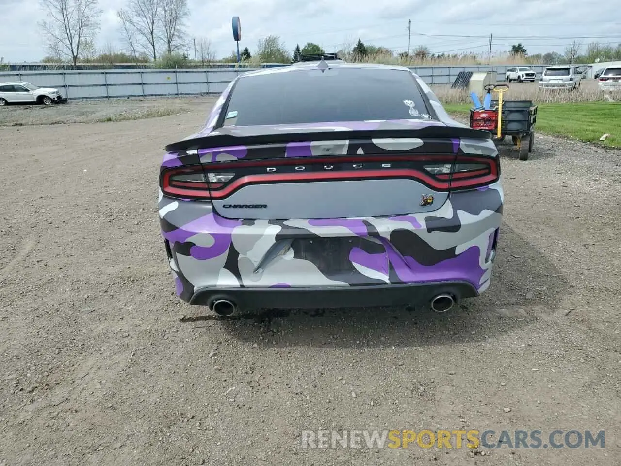 6 Photograph of a damaged car 2C3CDXGJ6MH578070 DODGE CHARGER 2021