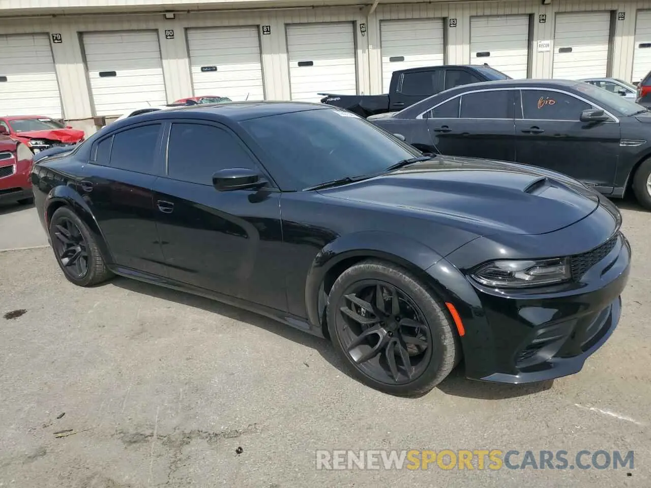 4 Photograph of a damaged car 2C3CDXGJ6MH630457 DODGE CHARGER 2021