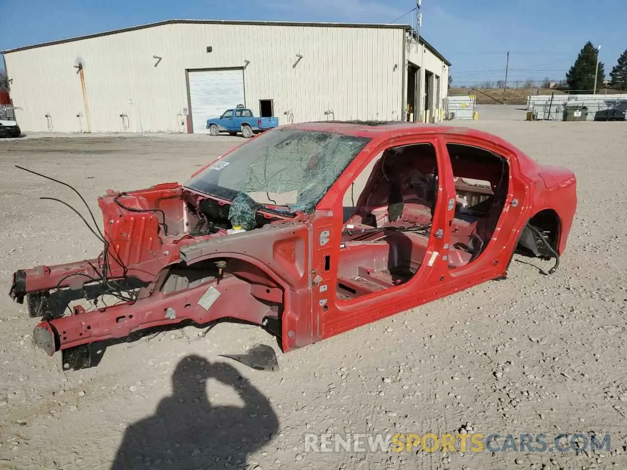 1 Photograph of a damaged car 2C3CDXGJ7MH544266 DODGE CHARGER 2021