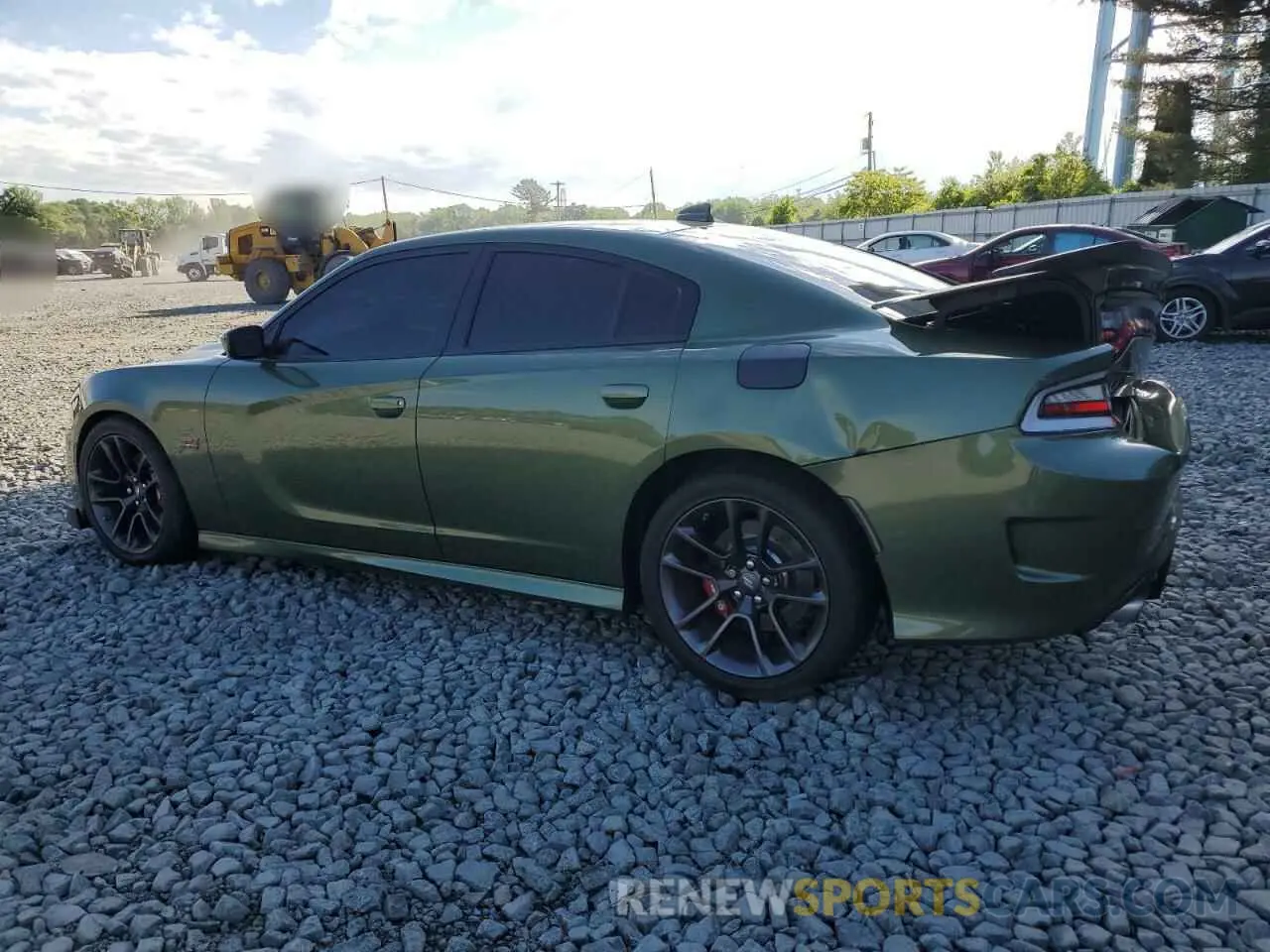 2 Photograph of a damaged car 2C3CDXGJ7MH553842 DODGE CHARGER 2021