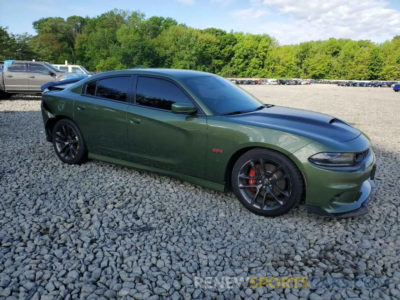 4 Photograph of a damaged car 2C3CDXGJ7MH553842 DODGE CHARGER 2021