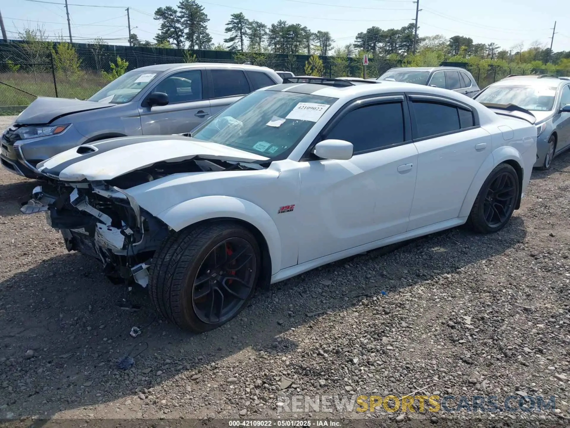 2 Фотография поврежденного автомобиля 2C3CDXGJ8MH590074 DODGE CHARGER 2021