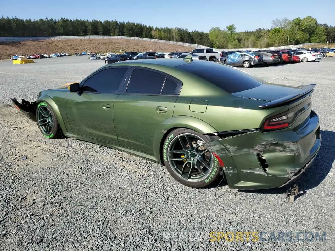 2 Фотография поврежденного автомобиля 2C3CDXGJ9MH550621 DODGE CHARGER 2021