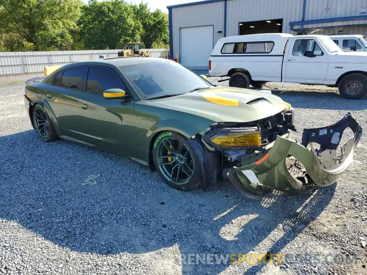 4 Фотография поврежденного автомобиля 2C3CDXGJ9MH550621 DODGE CHARGER 2021