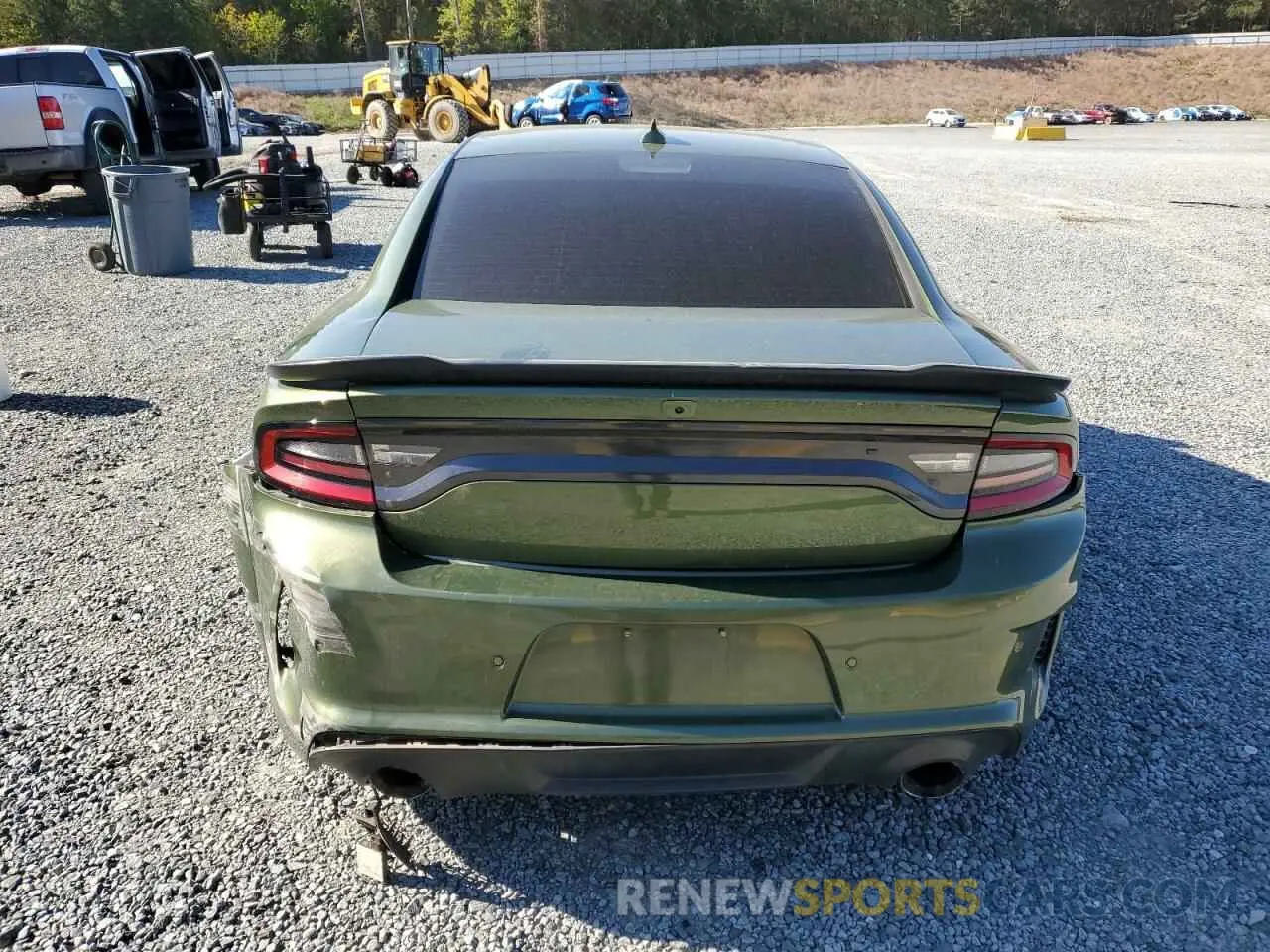6 Фотография поврежденного автомобиля 2C3CDXGJ9MH550621 DODGE CHARGER 2021