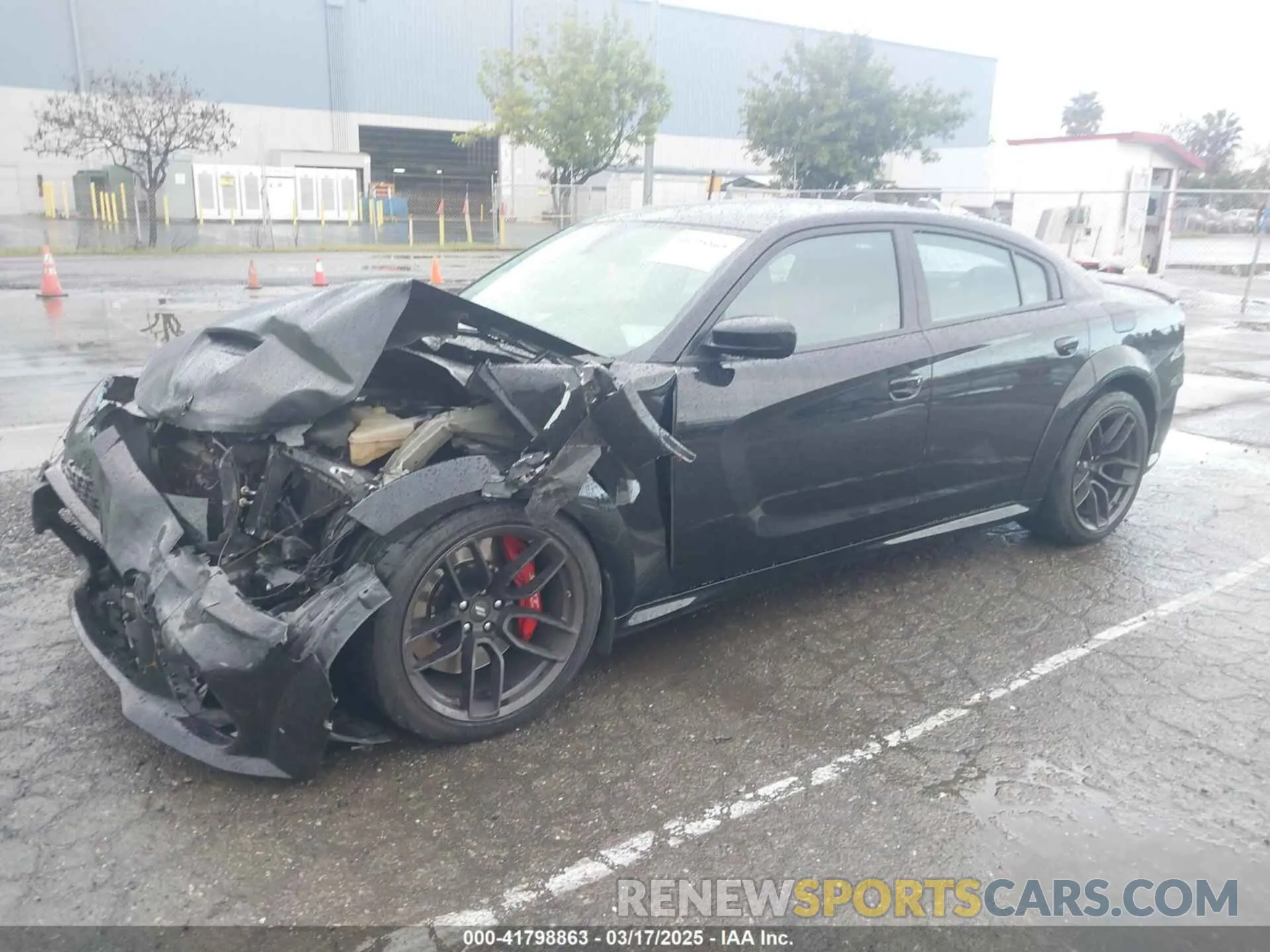 2 Фотография поврежденного автомобиля 2C3CDXGJ9MH561070 DODGE CHARGER 2021