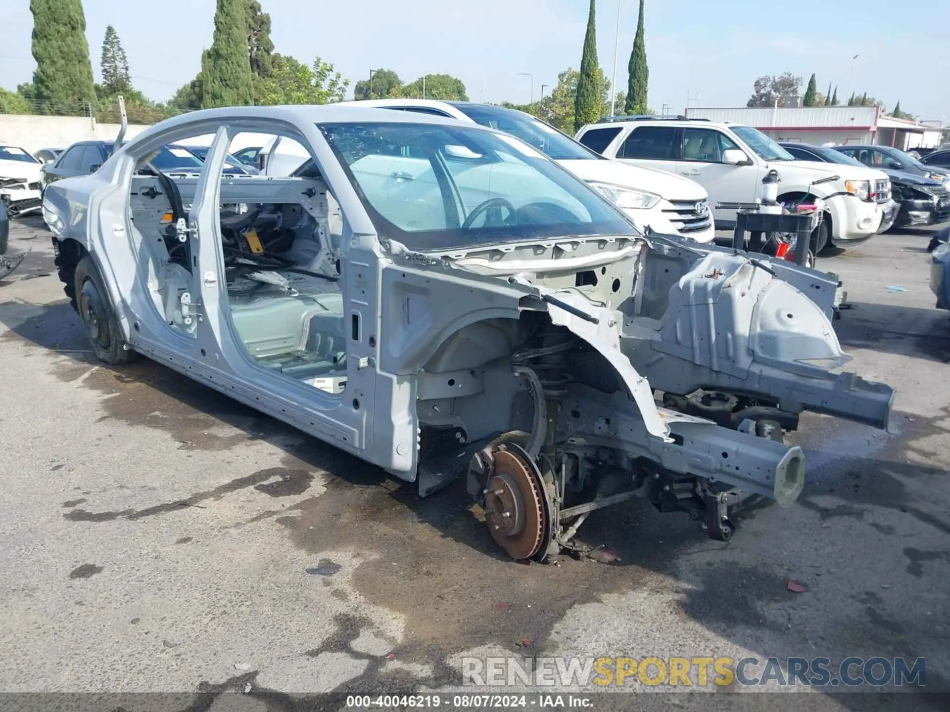 1 Photograph of a damaged car 2C3CDXGJ9MH675280 DODGE CHARGER 2021