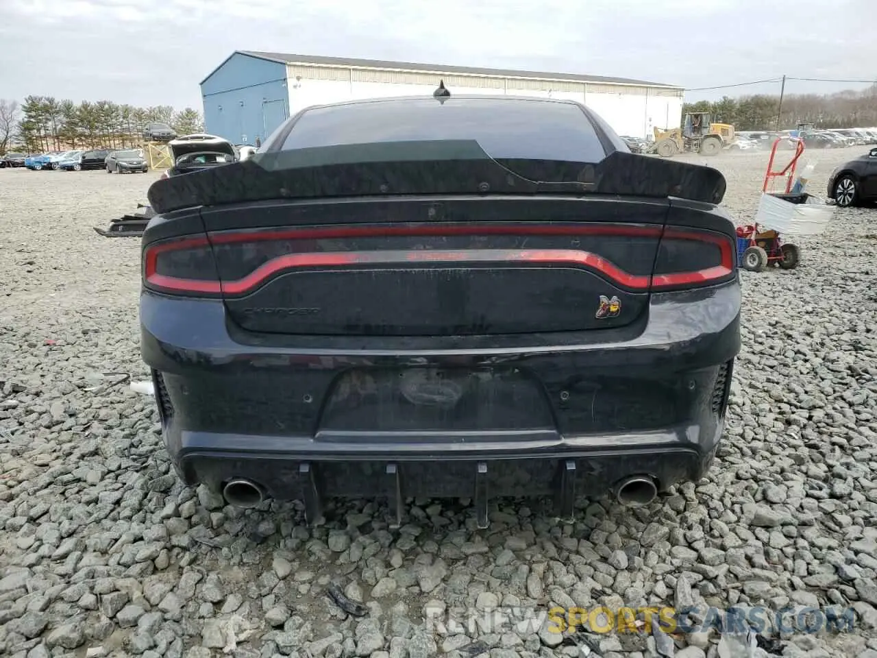 6 Photograph of a damaged car 2C3CDXGJXMH500777 DODGE CHARGER 2021