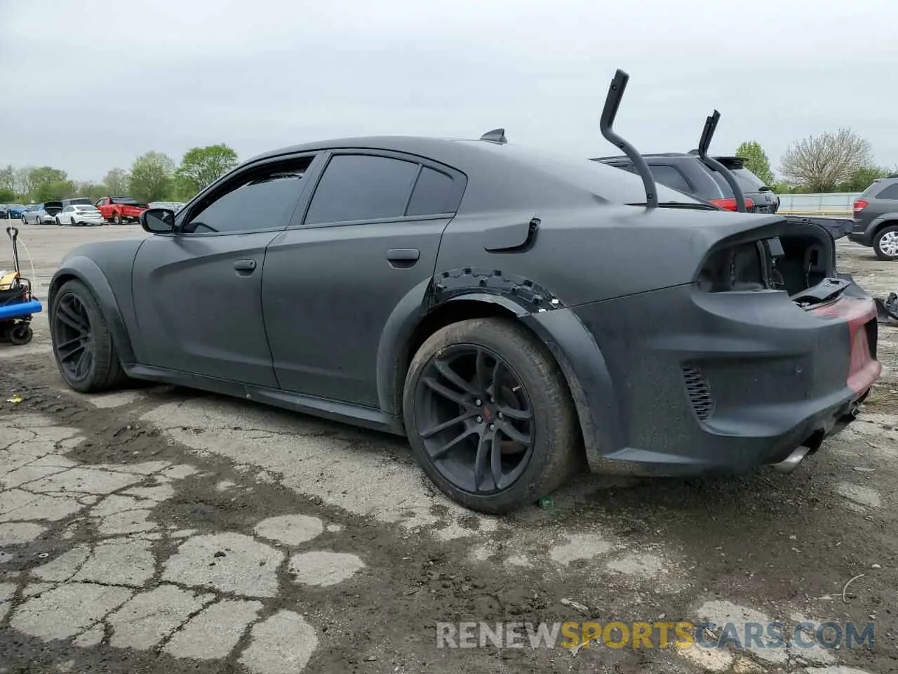 2 Фотография поврежденного автомобиля 2C3CDXGJXMH503873 DODGE CHARGER 2021