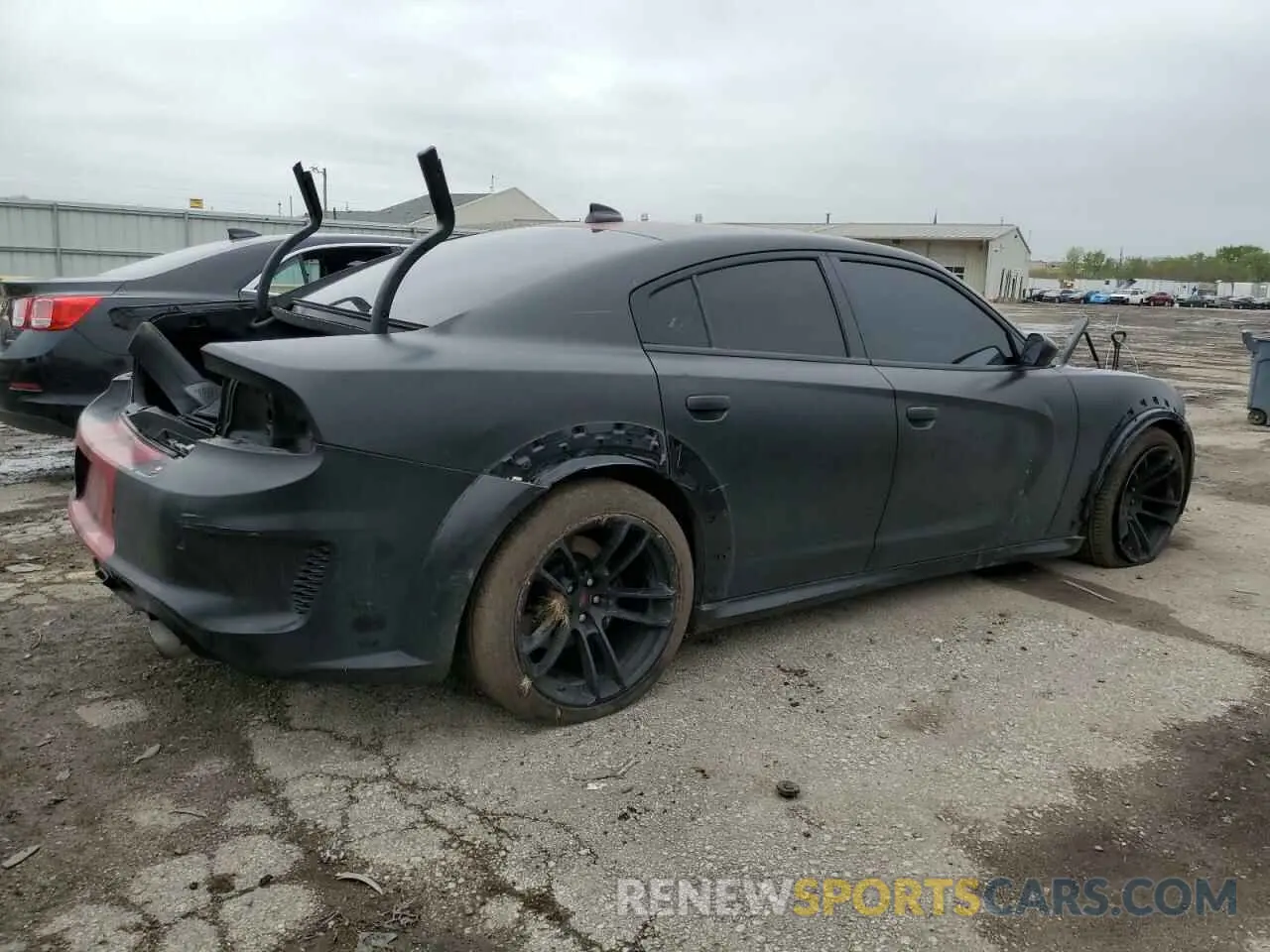 3 Фотография поврежденного автомобиля 2C3CDXGJXMH503873 DODGE CHARGER 2021
