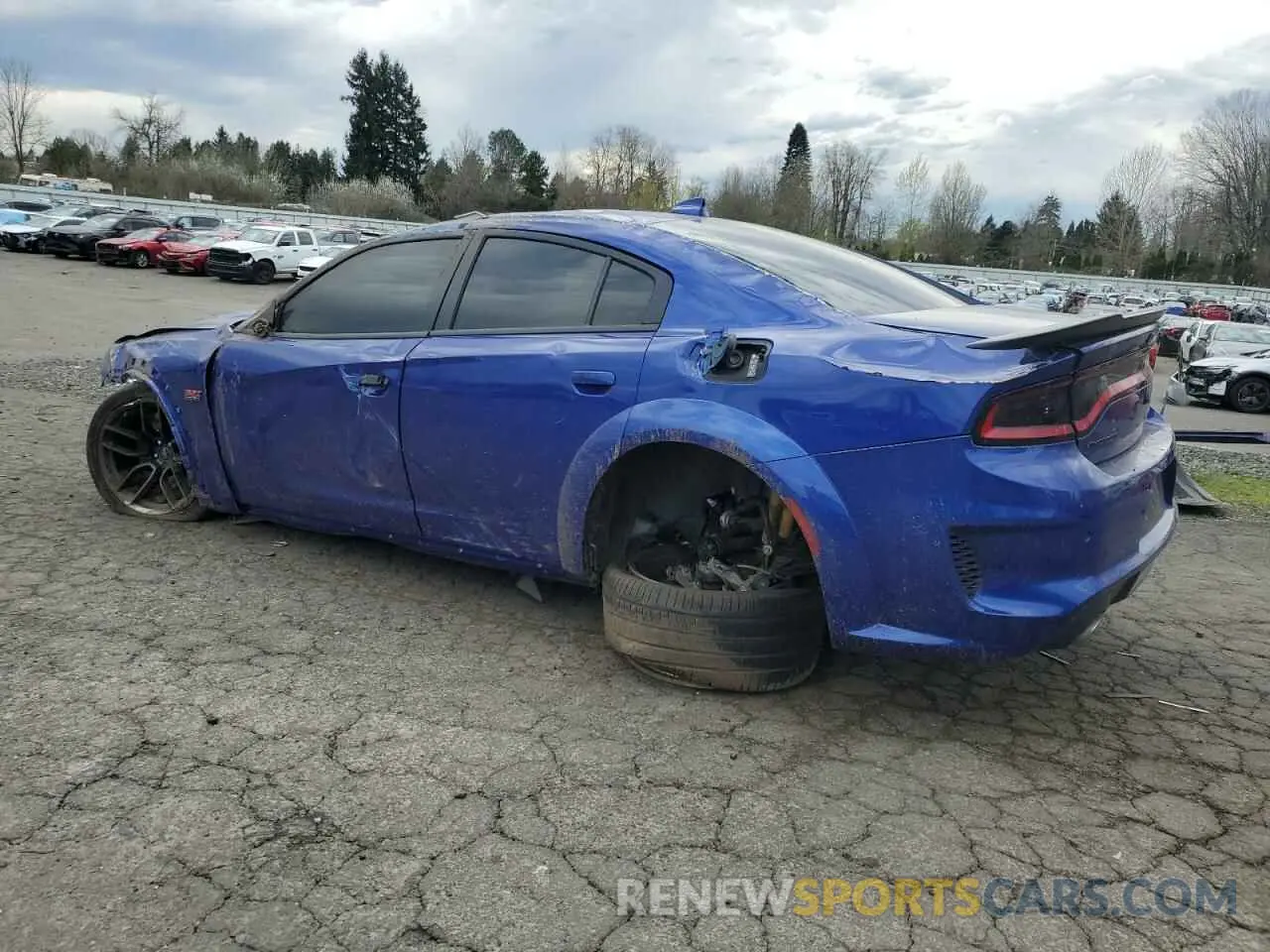 2 Фотография поврежденного автомобиля 2C3CDXGJXMH579478 DODGE CHARGER 2021