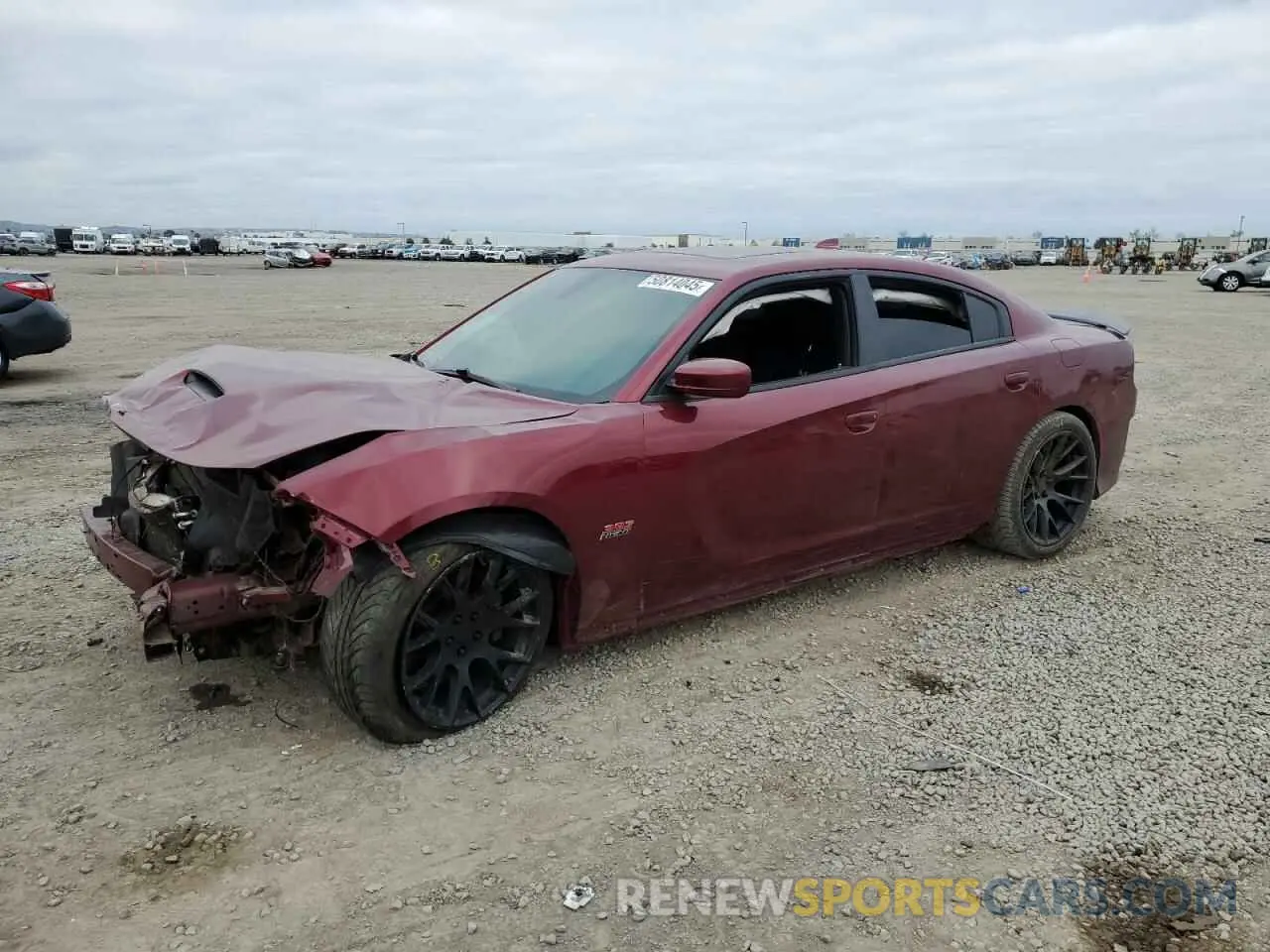 1 Photograph of a damaged car 2C3CDXGJXMH588603 DODGE CHARGER 2021