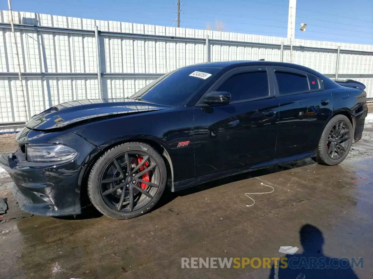 1 Фотография поврежденного автомобиля 2C3CDXGJXMH593123 DODGE CHARGER 2021