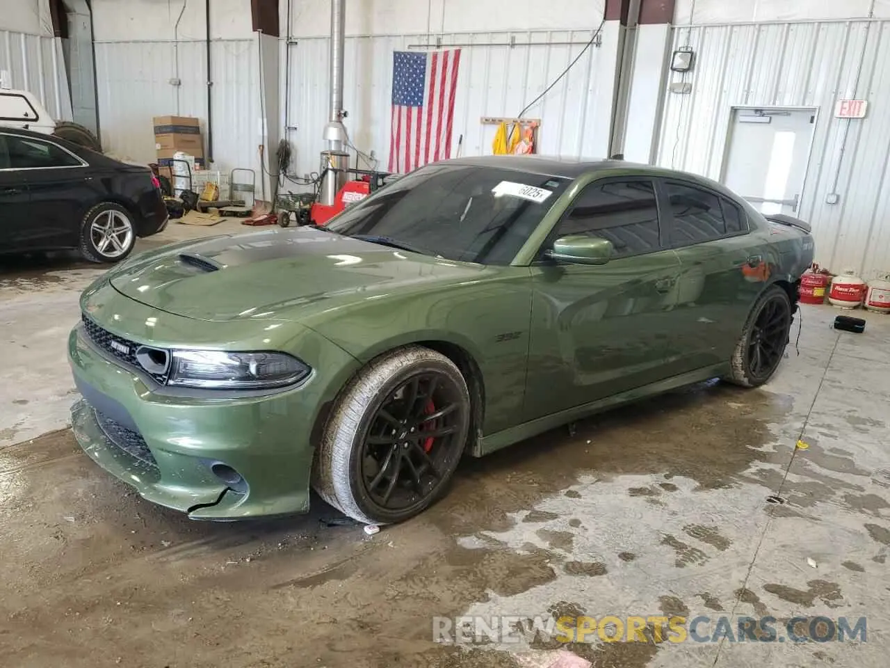 1 Photograph of a damaged car 2C3CDXGJXMH606615 DODGE CHARGER 2021
