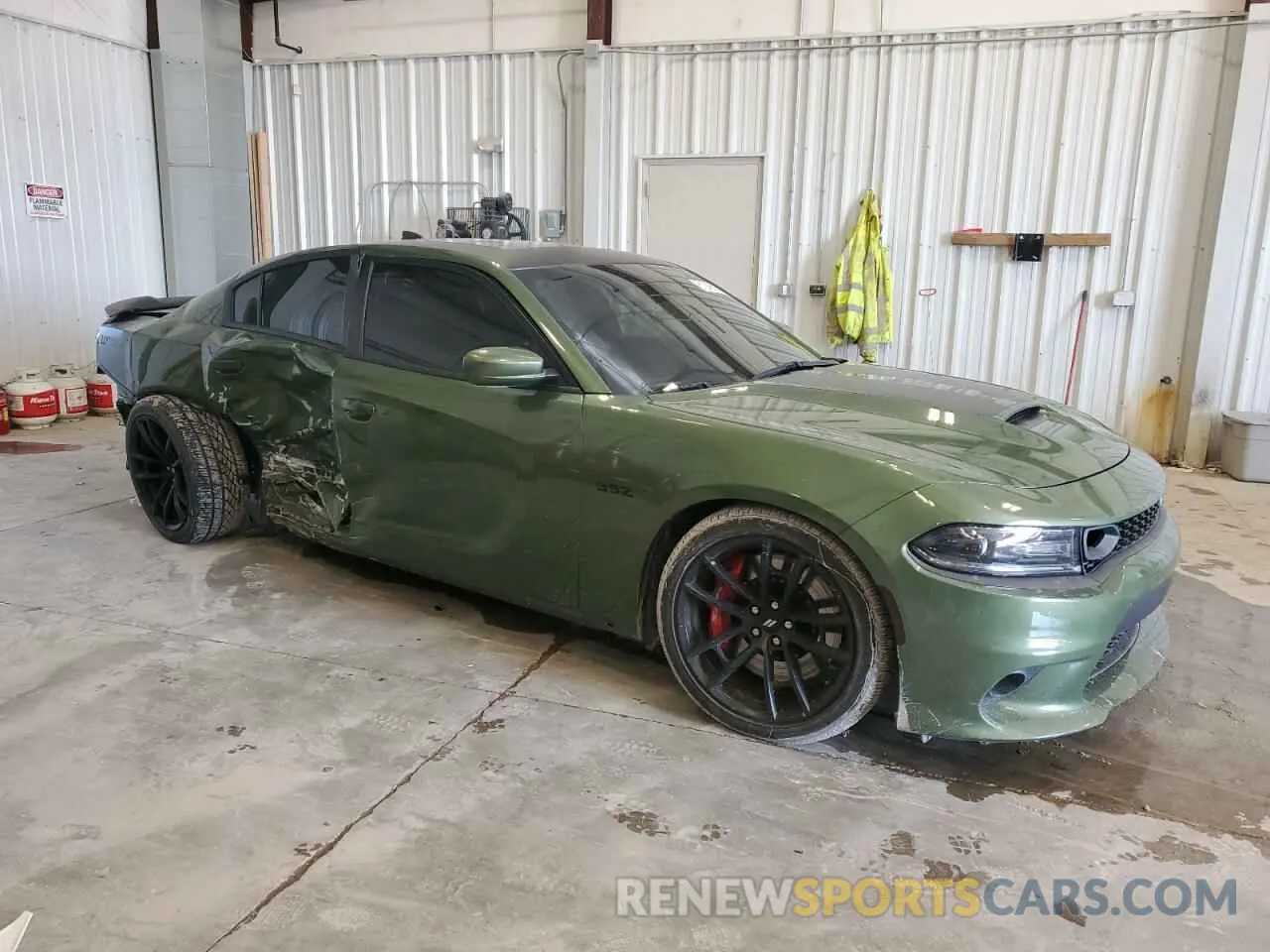 4 Photograph of a damaged car 2C3CDXGJXMH606615 DODGE CHARGER 2021