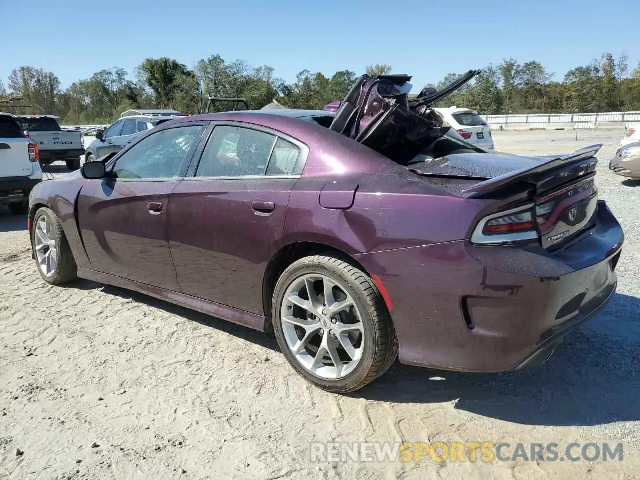 2 Фотография поврежденного автомобиля 2C3CDXHG0MH640145 DODGE CHARGER 2021