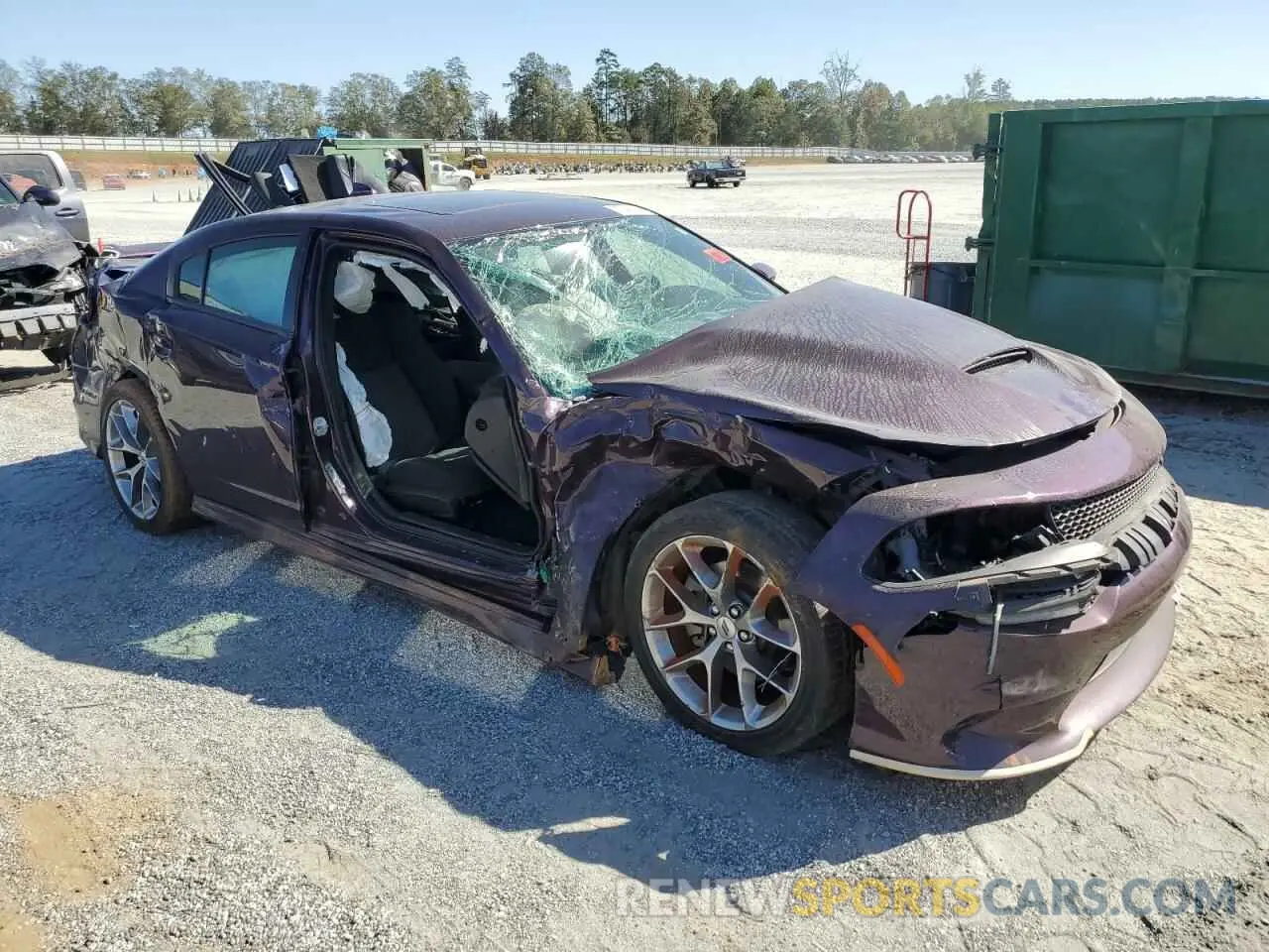 4 Фотография поврежденного автомобиля 2C3CDXHG0MH640145 DODGE CHARGER 2021