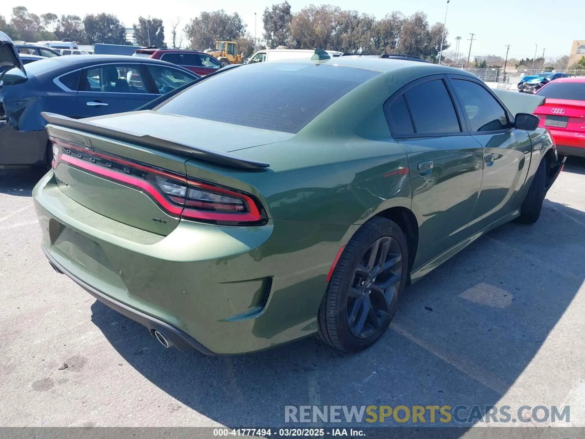 4 Фотография поврежденного автомобиля 2C3CDXHG1MH648139 DODGE CHARGER 2021