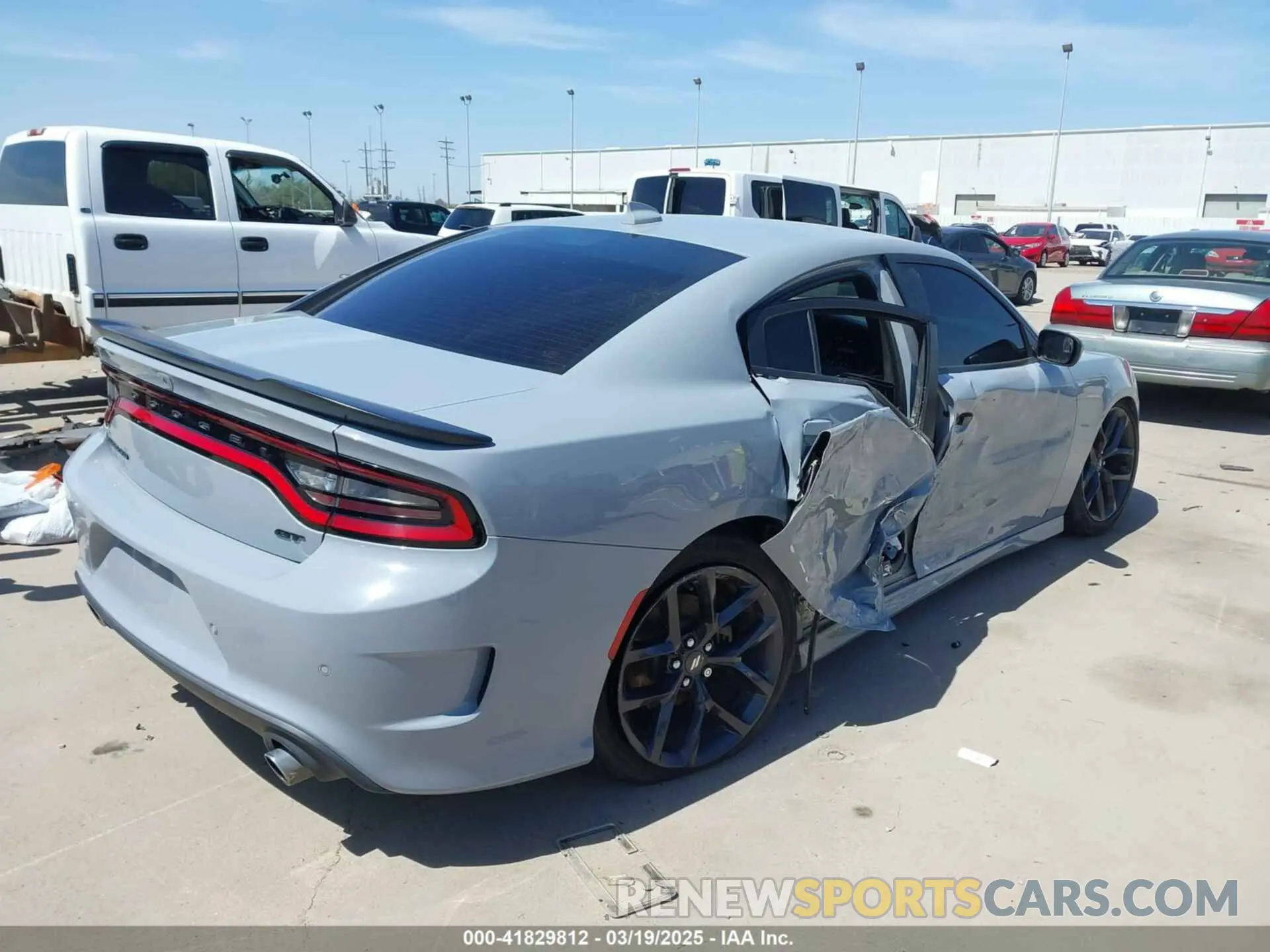 4 Photograph of a damaged car 2C3CDXHG2MH612363 DODGE CHARGER 2021