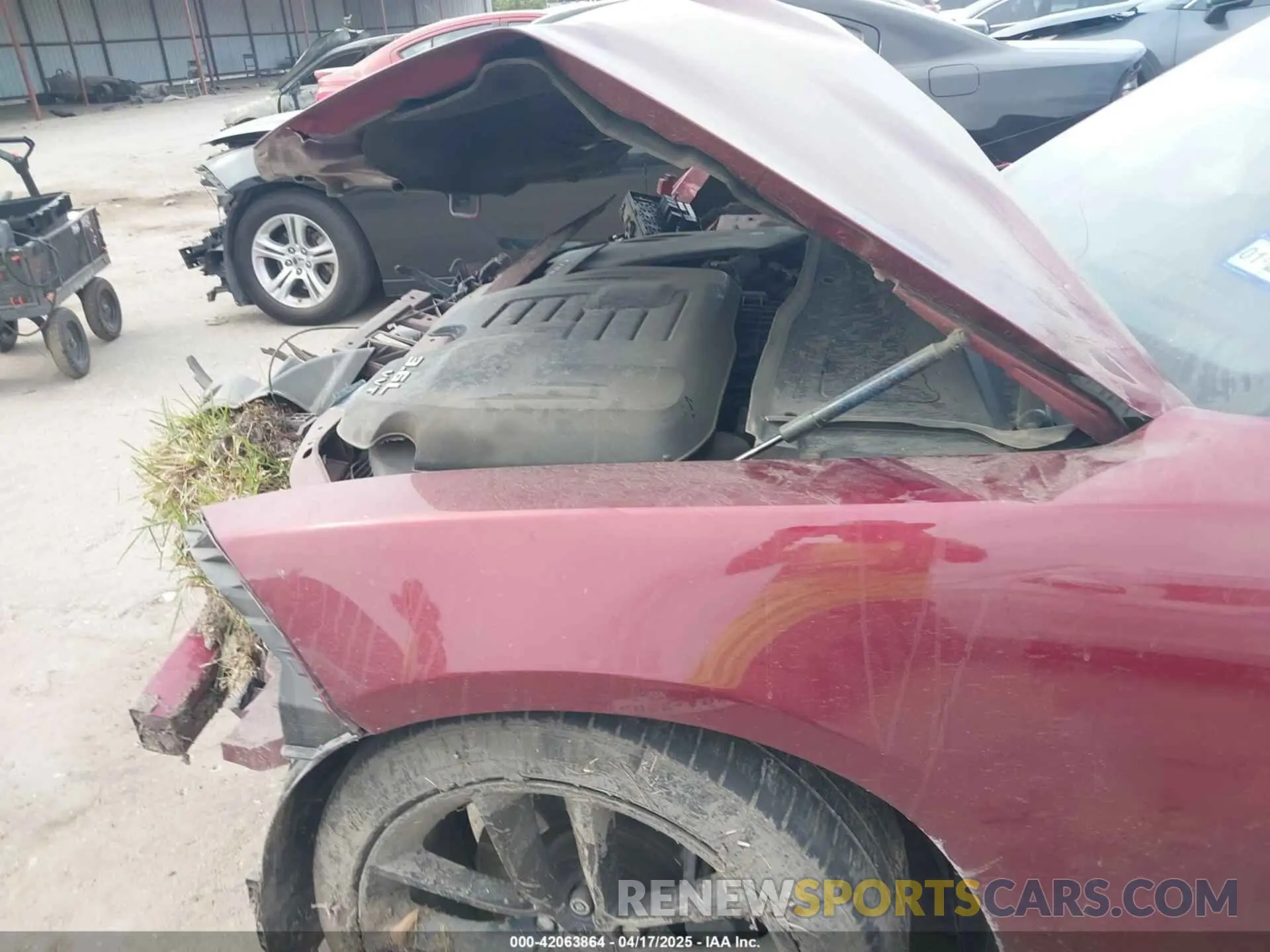 6 Photograph of a damaged car 2C3CDXHG2MH655827 DODGE CHARGER 2021