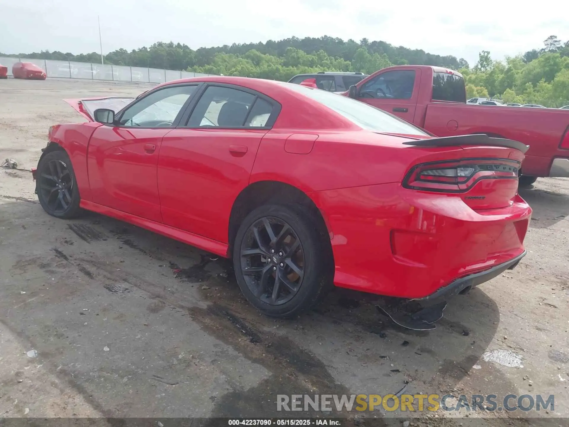 3 Фотография поврежденного автомобиля 2C3CDXHG3MH581253 DODGE CHARGER 2021