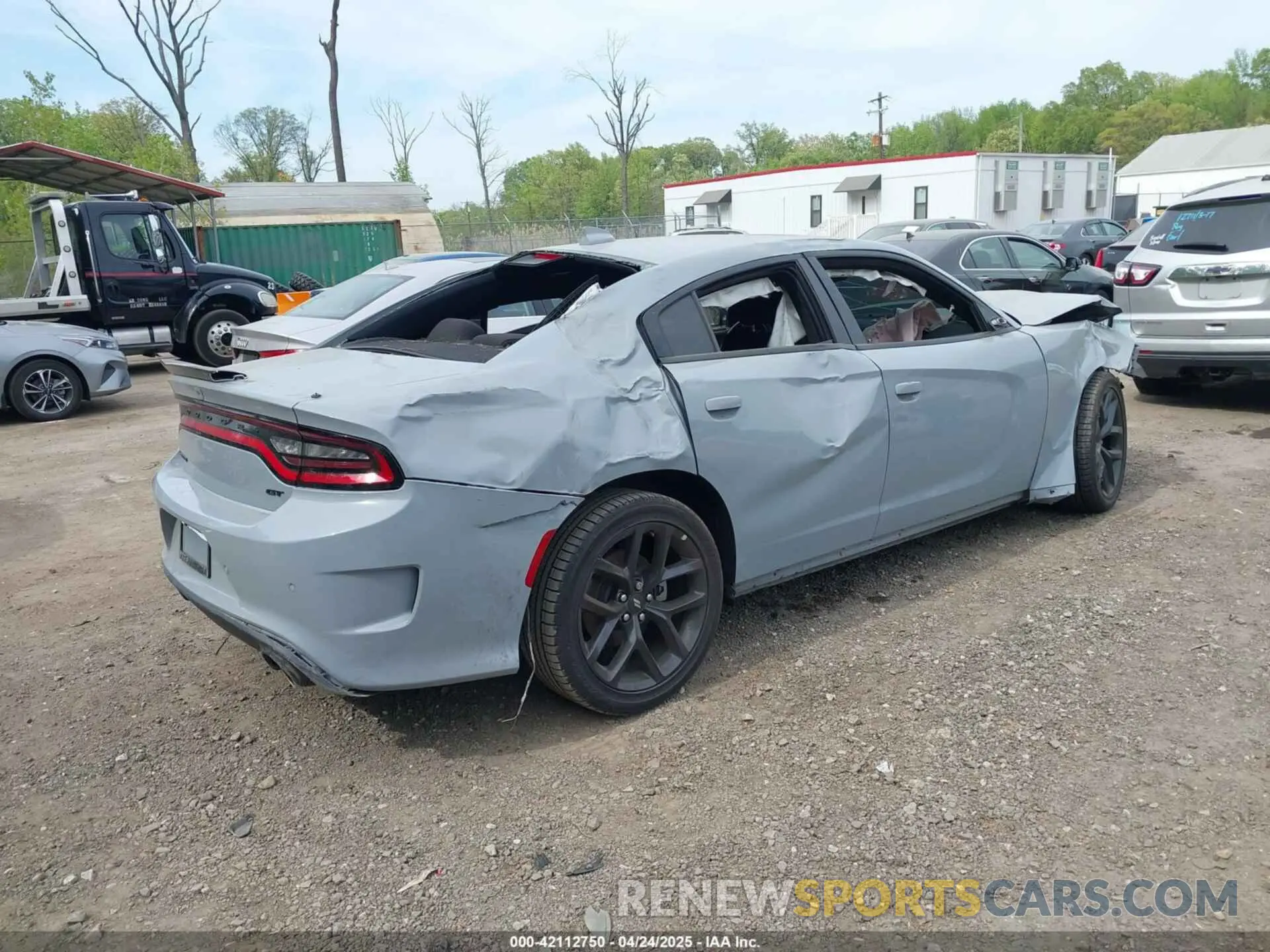 4 Photograph of a damaged car 2C3CDXHG3MH613098 DODGE CHARGER 2021