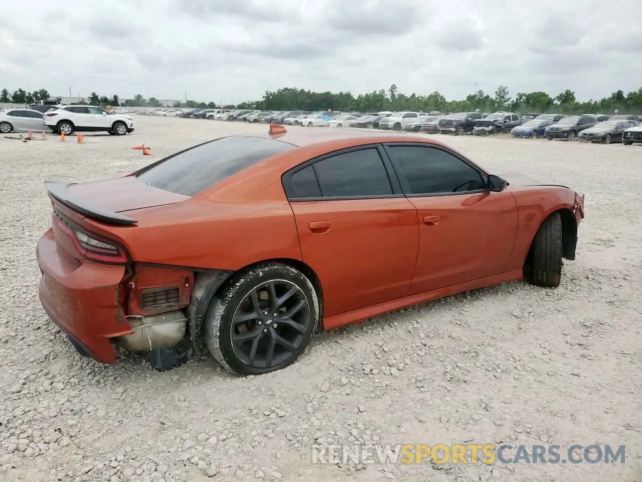 3 Photograph of a damaged car 2C3CDXHG3MH655898 DODGE CHARGER 2021