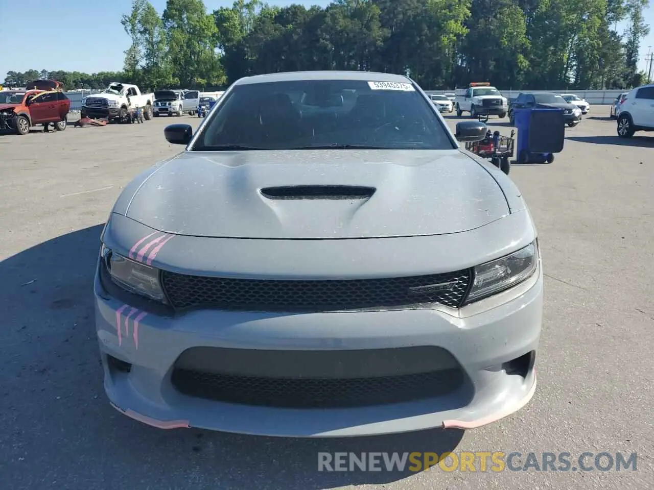 5 Фотография поврежденного автомобиля 2C3CDXHG4MH574487 DODGE CHARGER 2021