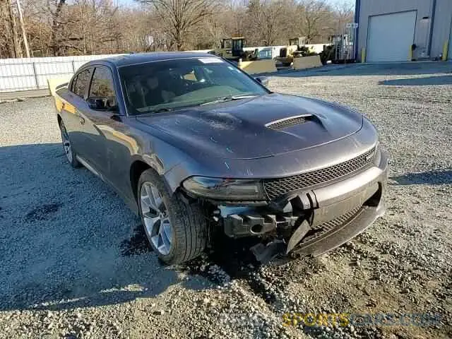 10 Photograph of a damaged car 2C3CDXHG4MH598336 DODGE CHARGER 2021