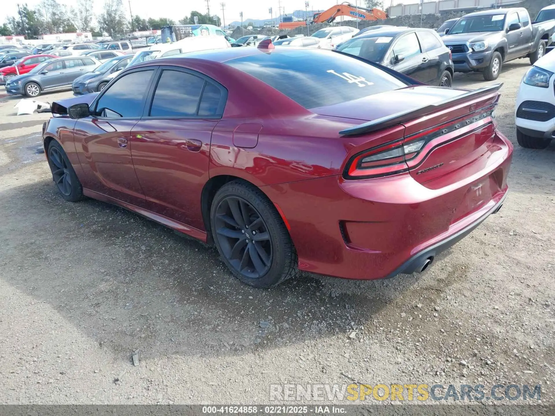 3 Фотография поврежденного автомобиля 2C3CDXHG4MH616947 DODGE CHARGER 2021