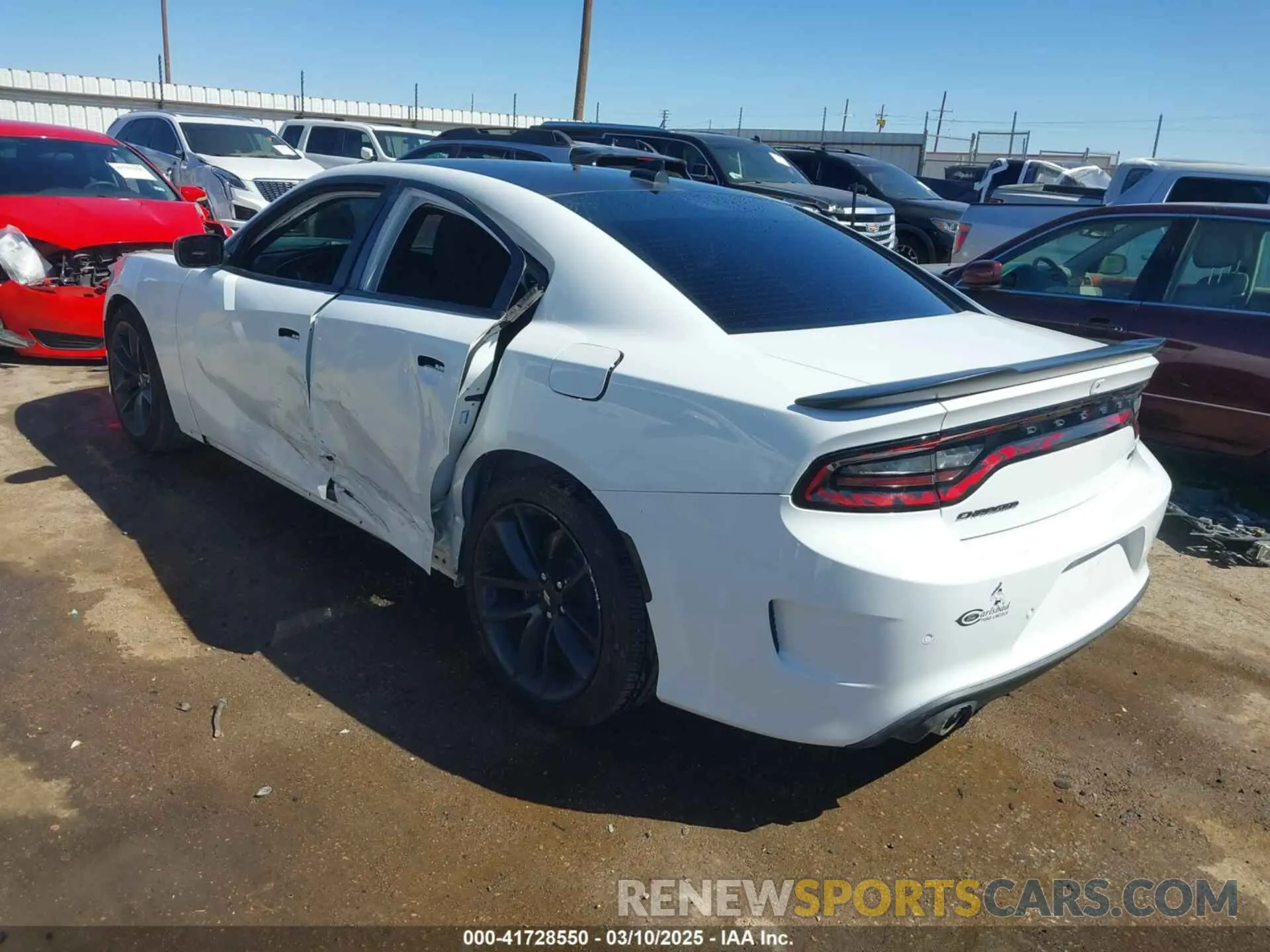 3 Photograph of a damaged car 2C3CDXHG5MH537741 DODGE CHARGER 2021