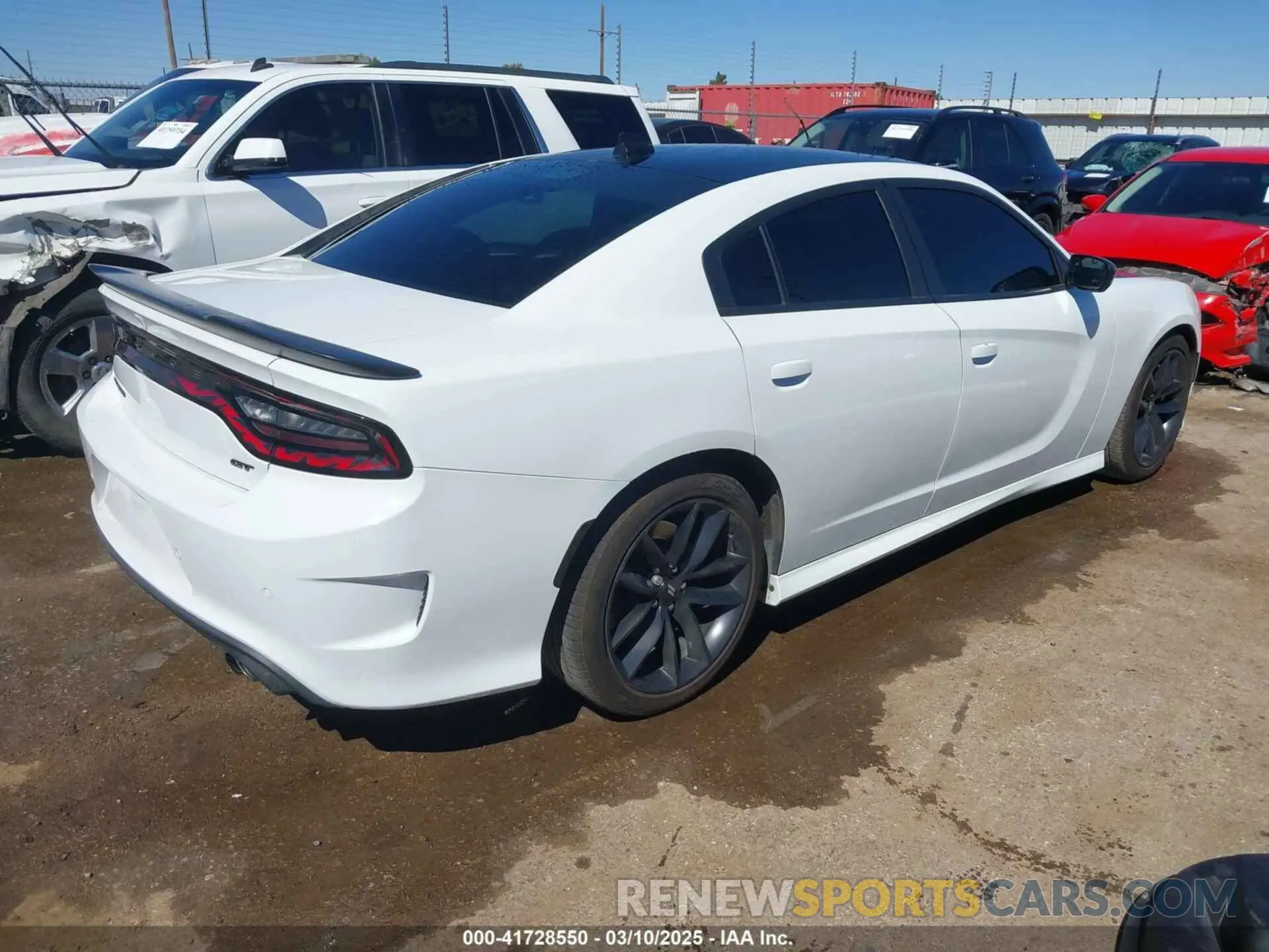 4 Photograph of a damaged car 2C3CDXHG5MH537741 DODGE CHARGER 2021