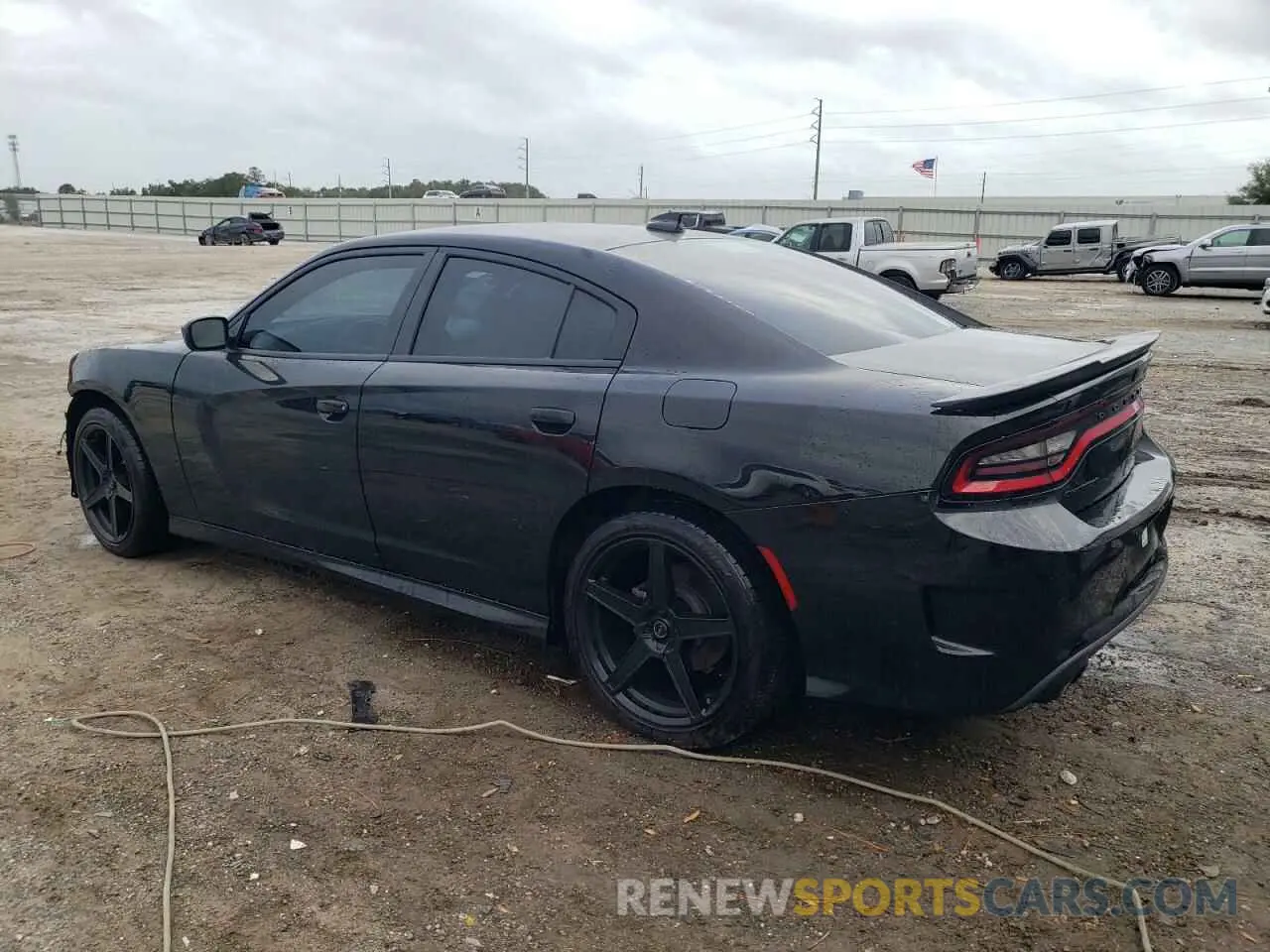 2 Photograph of a damaged car 2C3CDXHG5MH648290 DODGE CHARGER 2021