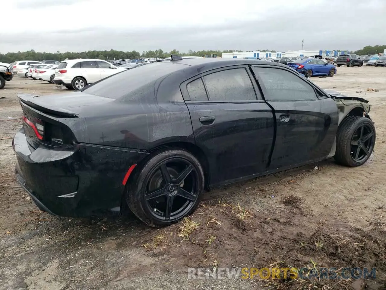 3 Photograph of a damaged car 2C3CDXHG5MH648290 DODGE CHARGER 2021