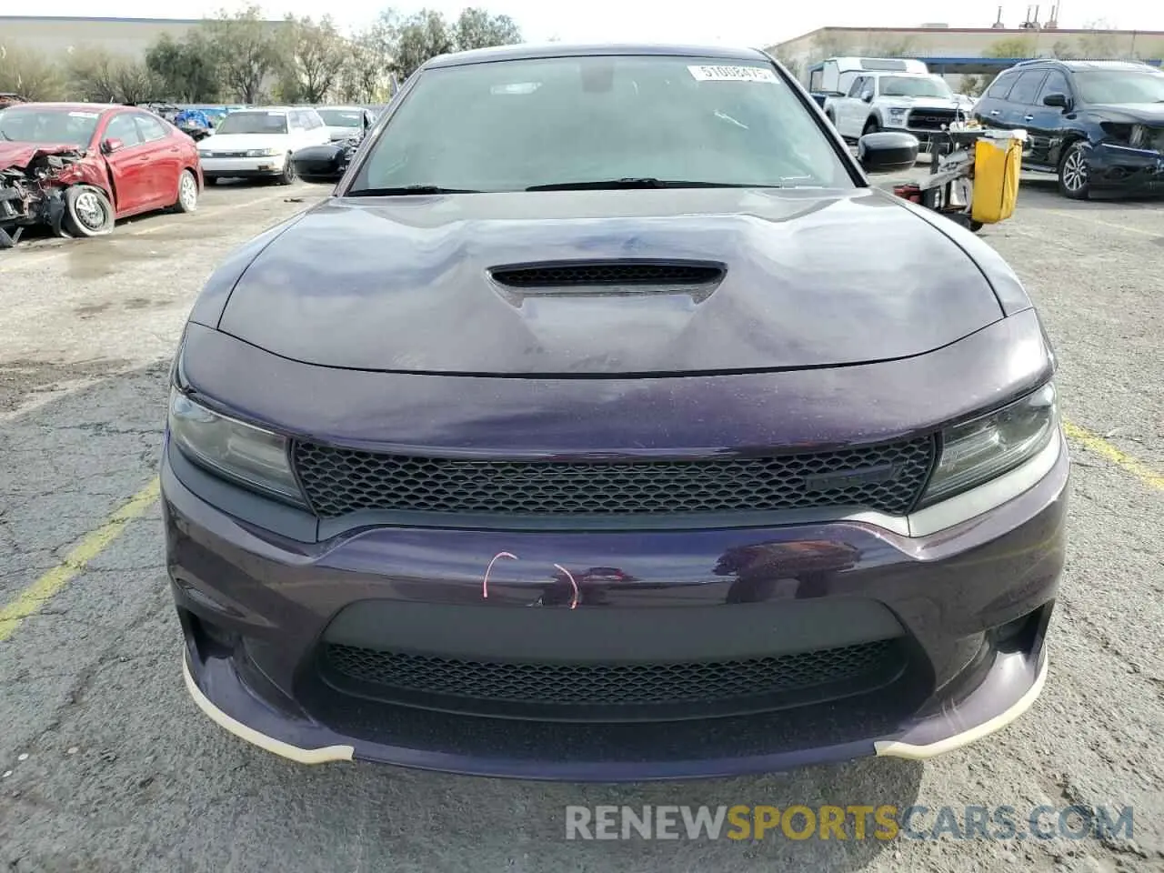 5 Фотография поврежденного автомобиля 2C3CDXHG5MH666630 DODGE CHARGER 2021