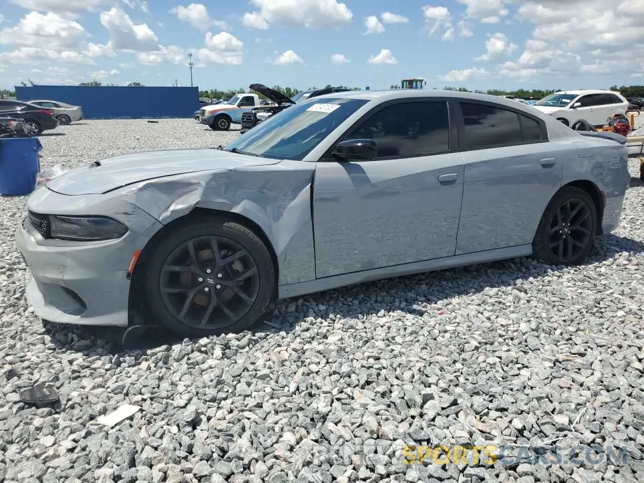 1 Фотография поврежденного автомобиля 2C3CDXHG6MH574717 DODGE CHARGER 2021