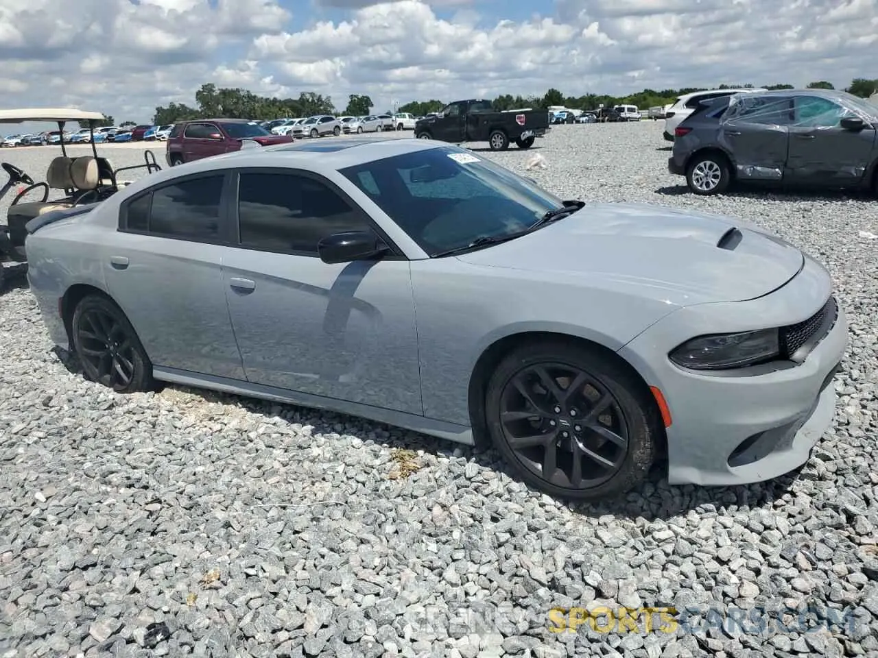 4 Фотография поврежденного автомобиля 2C3CDXHG6MH574717 DODGE CHARGER 2021