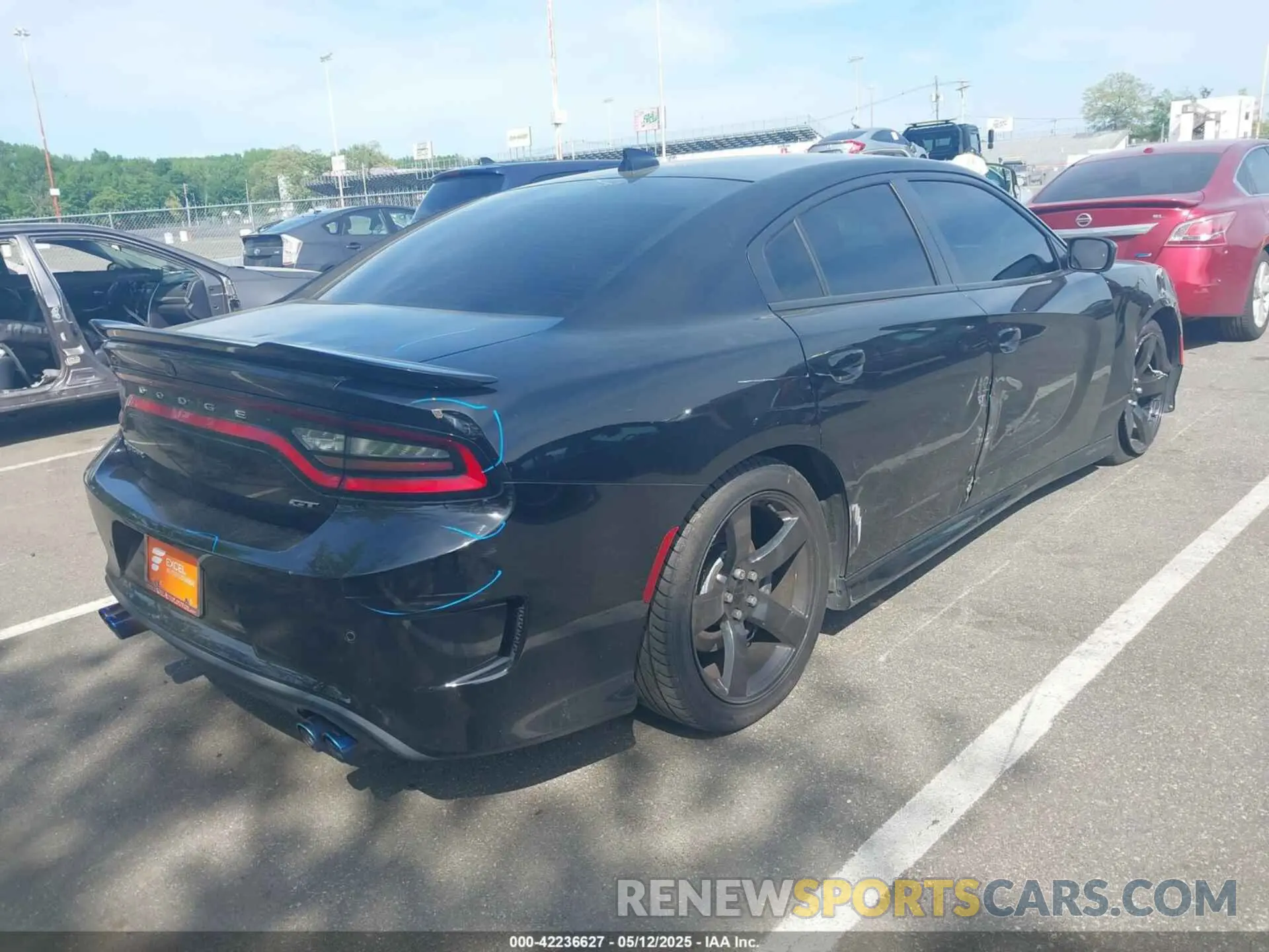 4 Photograph of a damaged car 2C3CDXHG6MH656396 DODGE CHARGER 2021