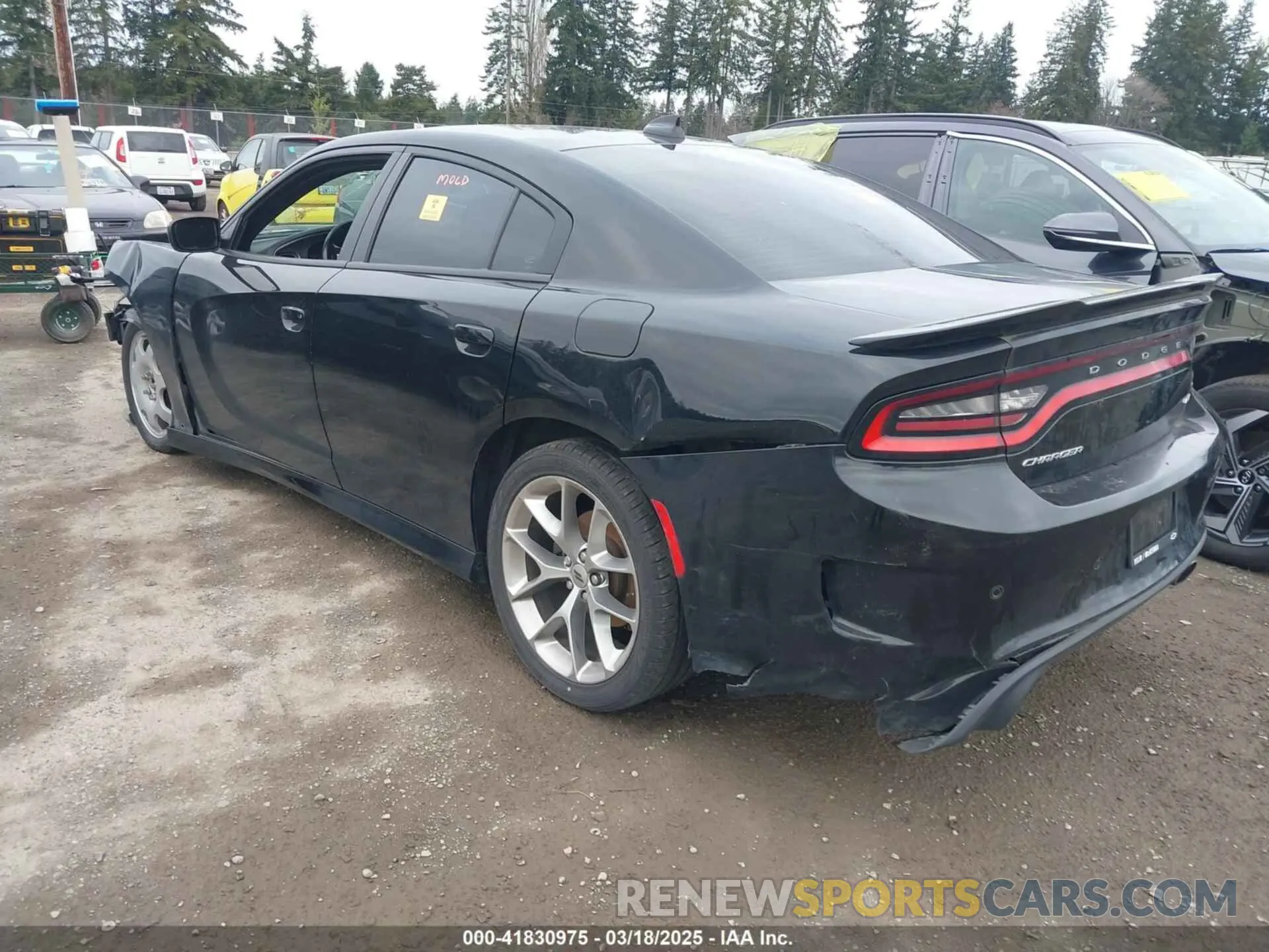 3 Фотография поврежденного автомобиля 2C3CDXHG7MH537983 DODGE CHARGER 2021