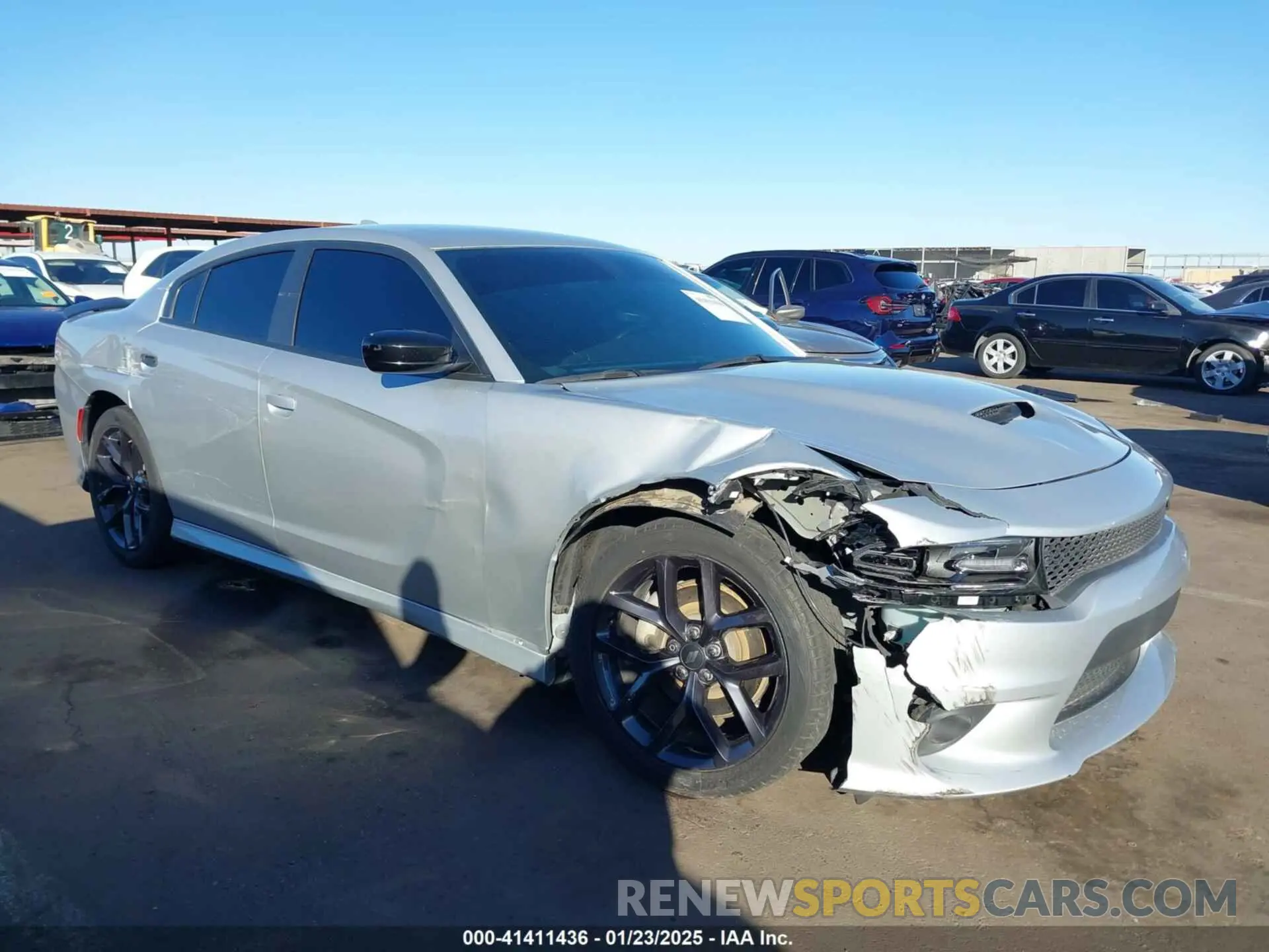 6 Фотография поврежденного автомобиля 2C3CDXHG7MH565766 DODGE CHARGER 2021