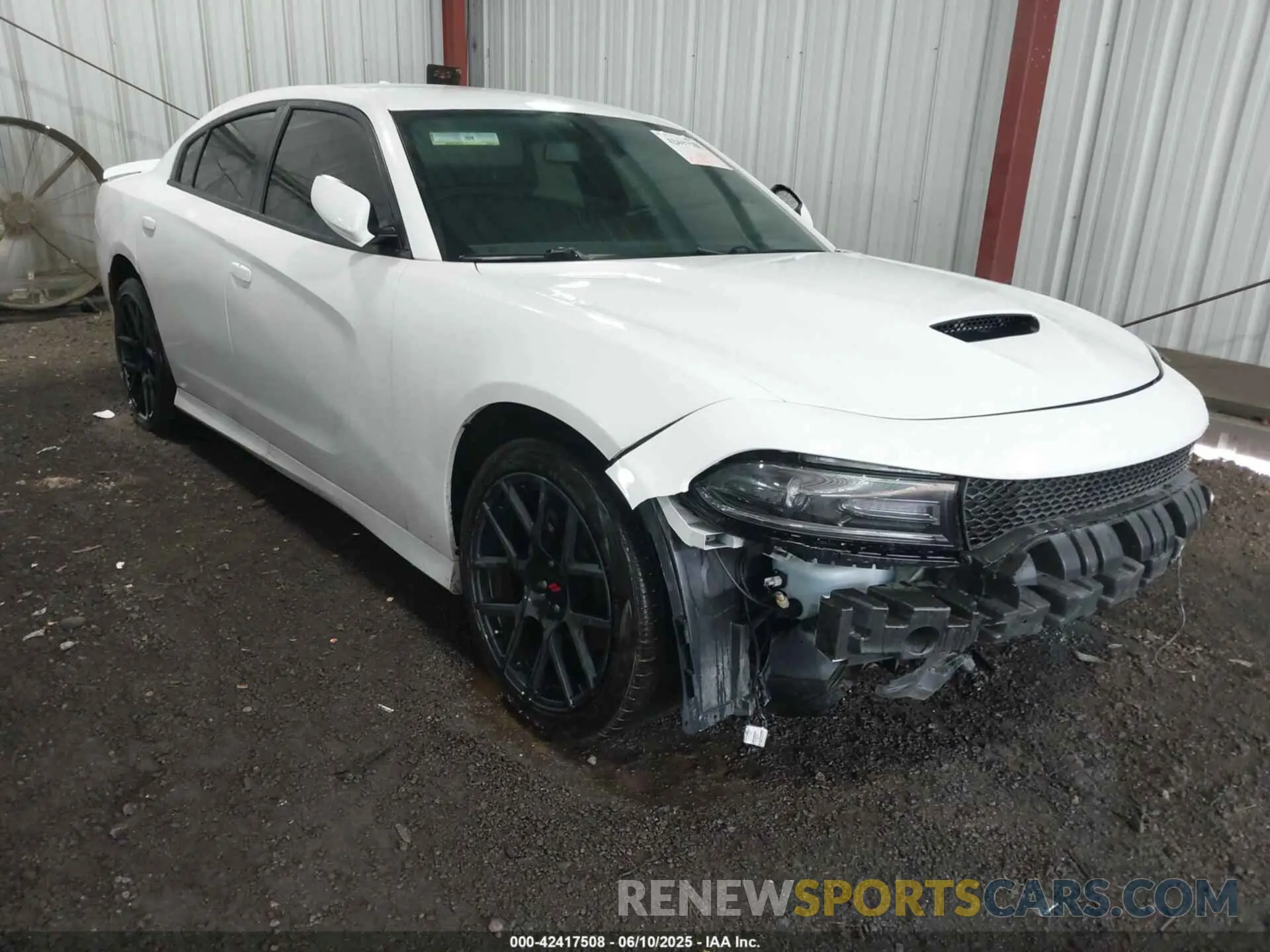 1 Photograph of a damaged car 2C3CDXHG7MH569073 DODGE CHARGER 2021