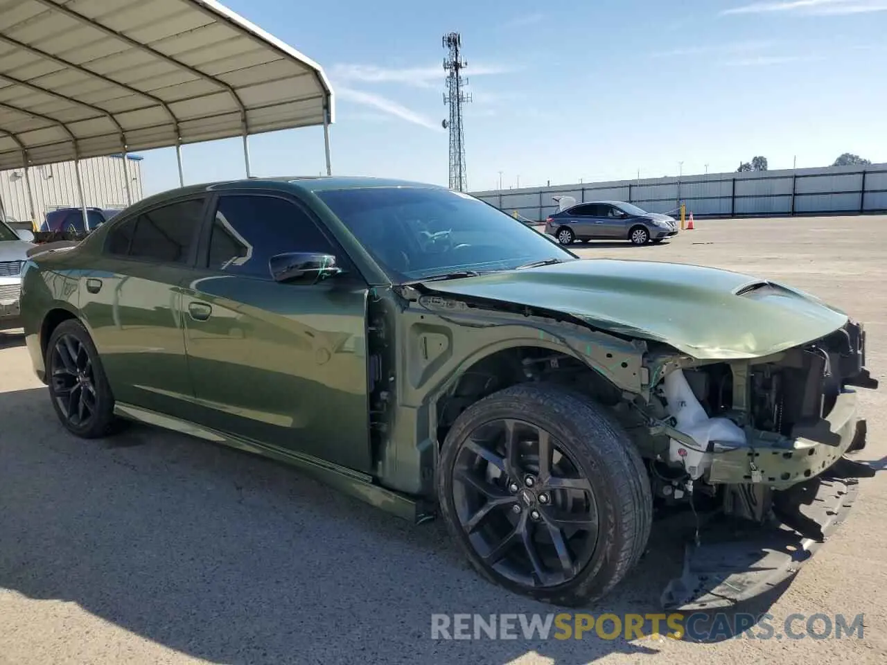 4 Фотография поврежденного автомобиля 2C3CDXHG8MH656075 DODGE CHARGER 2021