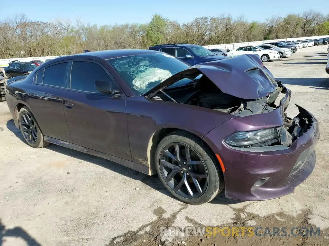 4 Photograph of a damaged car 2C3CDXHG9MH569611 DODGE CHARGER 2021