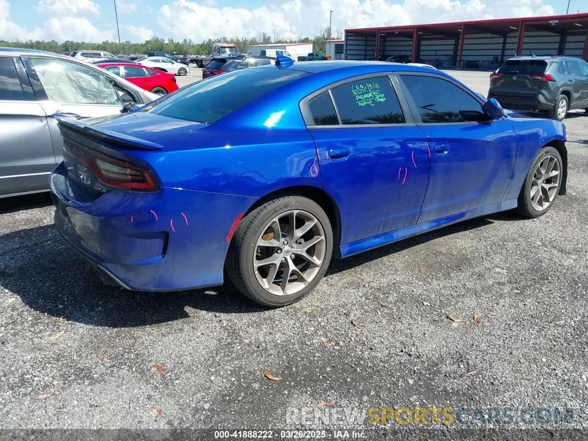 4 Фотография поврежденного автомобиля 2C3CDXHG9MH605376 DODGE CHARGER 2021