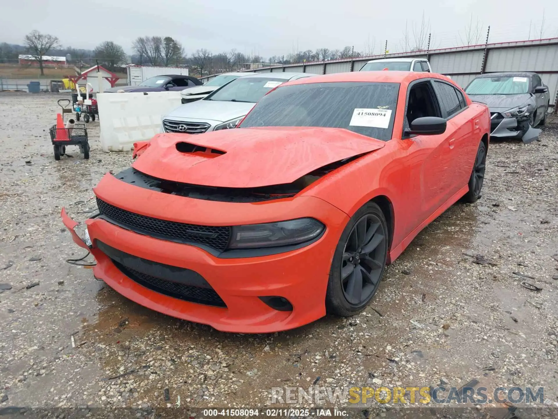 2 Фотография поврежденного автомобиля 2C3CDXHG9MH608617 DODGE CHARGER 2021
