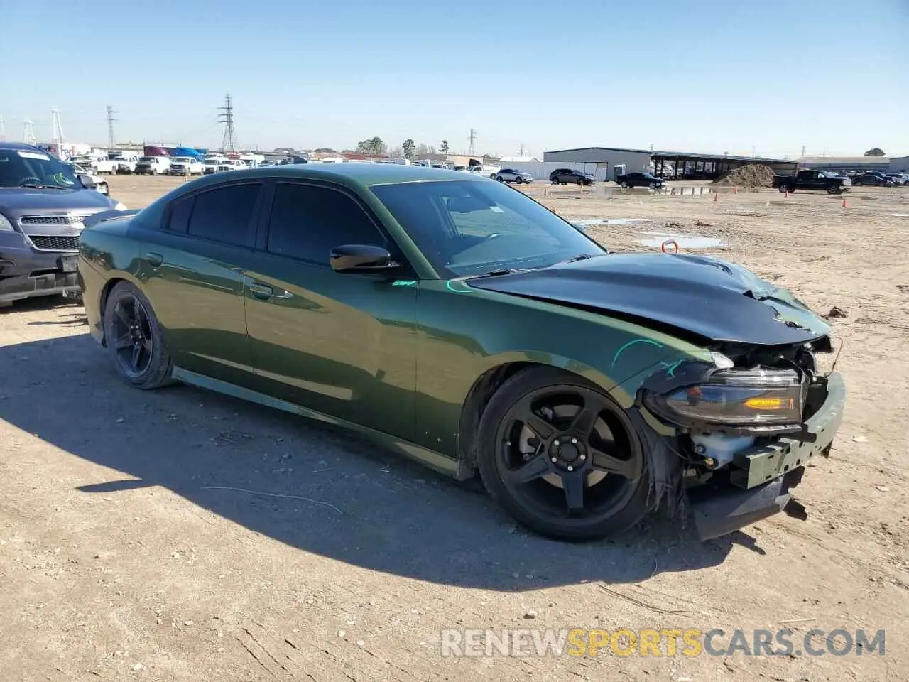 4 Фотография поврежденного автомобиля 2C3CDXHG9MH612232 DODGE CHARGER 2021