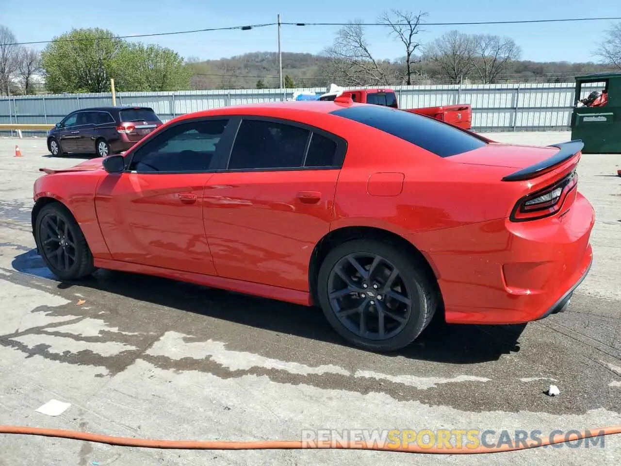 2 Фотография поврежденного автомобиля 2C3CDXHGXMH613146 DODGE CHARGER 2021