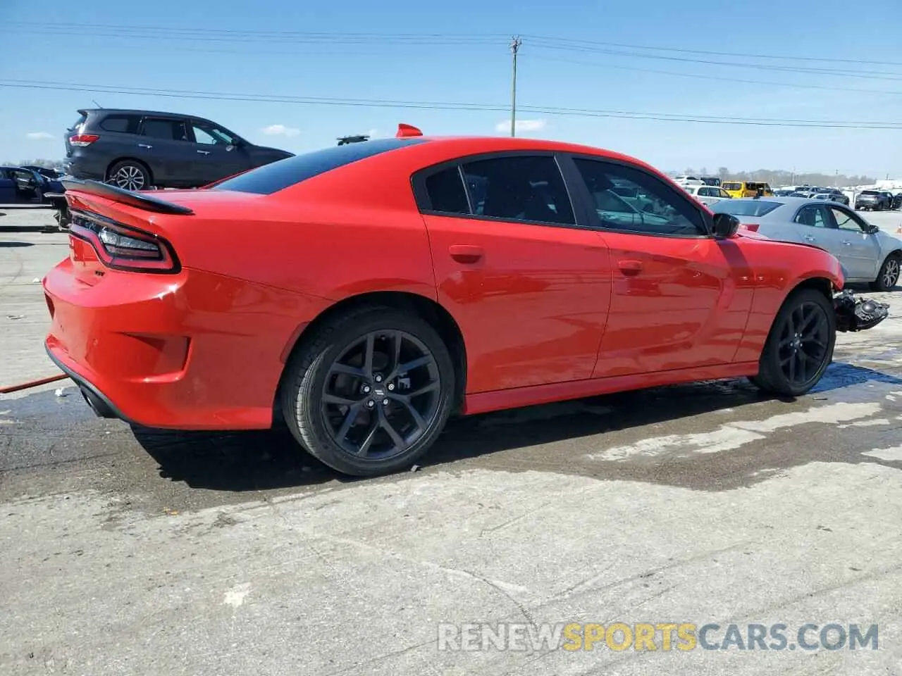 3 Фотография поврежденного автомобиля 2C3CDXHGXMH613146 DODGE CHARGER 2021