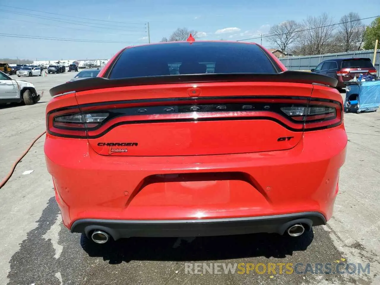 6 Фотография поврежденного автомобиля 2C3CDXHGXMH613146 DODGE CHARGER 2021